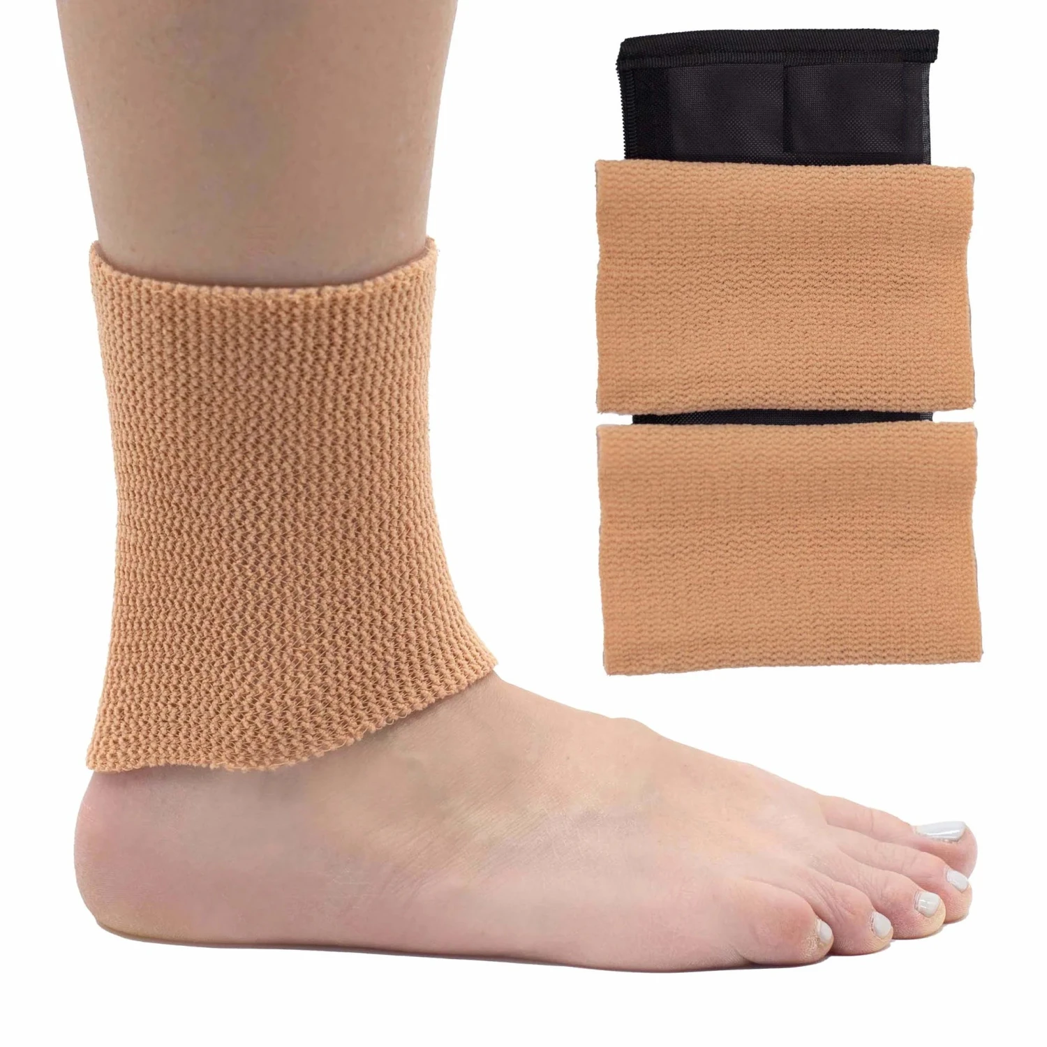 Gel Ankle Sleeves, 5" (2 Pair) 3 Gel Ankle Sleeves, 5" (2 Pair)