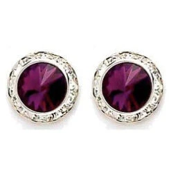 Crystal Earrings, 8mm Size -M & M Skatewear Shop 1c0309dfd6f465b6aa03d03369bb7ad2.image .250x250