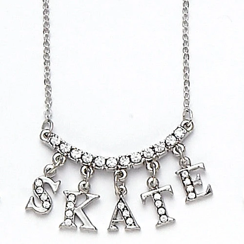 Dasha 2736 "Skate" Word Necklace 3 Dasha 2736 "Skate" Word Necklace