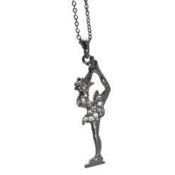 Skater Necklace With Stones