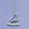 Sterling Rhinestone Necklace