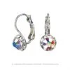 Crystal Wire Earrings, 8mm Size -M & M Skatewear Shop 4002euCAB