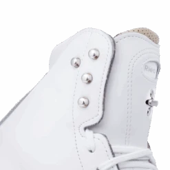 Riedell 4200 Dance Boots, Women's -M & M Skatewear Shop 4200 Dance White Detail Hooks UnLaced XL