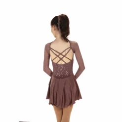 Jerry's 539 Sequins & Satin Dress -M & M Skatewear Shop 539TawnyRoseBack