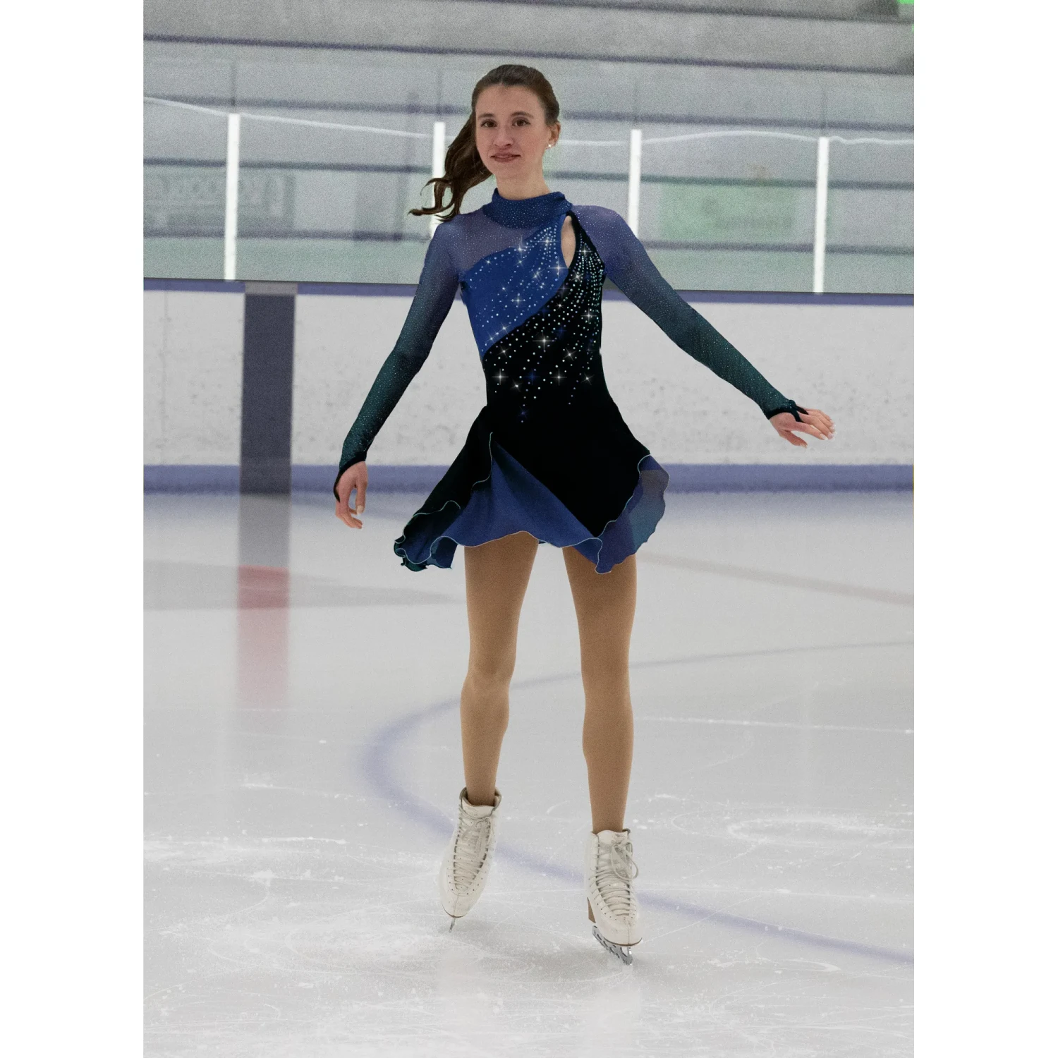 Jerry's 589 Ready To Ship Split Jump Dress 4 Jerry's 589 Ready To Ship Split Jump Dress - Image 2