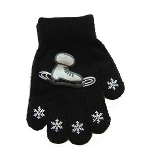 Snowflake And Skate Logo Gloves 3 Snowflake And Skate Logo Gloves