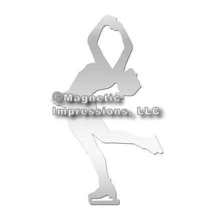 Figure Skater Car Magnet, Layback 4 Figure Skater Car Magnet, Layback - Image 2