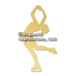 Figure Skater Car Magnet, Layback 15 Figure Skater Car Magnet, Layback -M & M Skatewear Shop 740 std