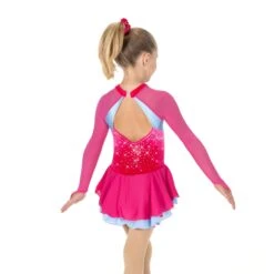 Aurora Ice AJ350 Dazzle Duo Dress -M & M Skatewear Shop AJ350pinkblueback