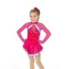 Aurora Ice AJ350 Dazzle Duo Dress 1 Aurora Ice AJ350 Dazzle Duo Dress -M & M Skatewear Shop AJ350pinkbluefront
