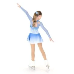 Aurora Ice AJ355 Ice Loops Dress 8 Aurora Ice AJ355 Ice Loops Dress -M & M Skatewear Shop AJ355blueback