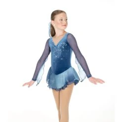 Aurora Ice AJ361 Butterfly Blue Dress