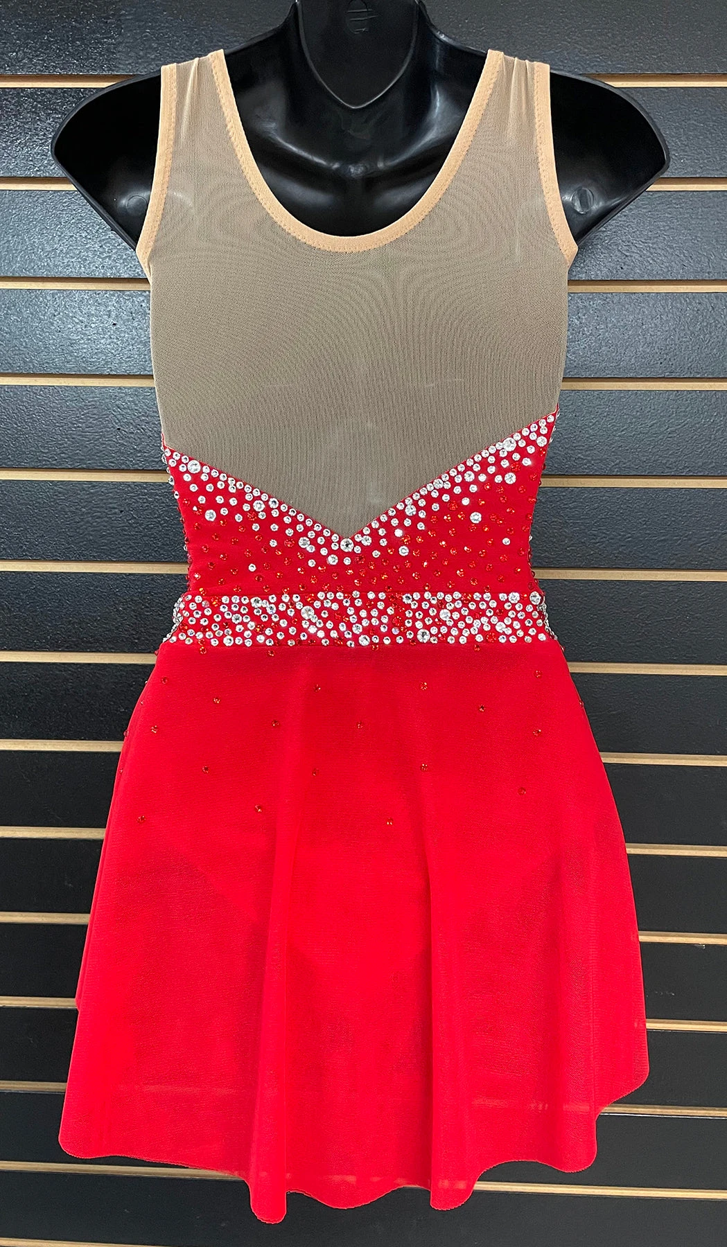 Brad Griffies Ready To Ship Belted Dress With Crystals & Mirrors 5 Brad Griffies Ready To Ship Belted Dress With Crystals & Mirrors - Image 3