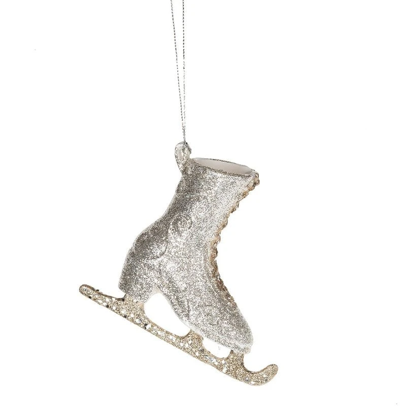 Glitter Ice Skate Ornament 4 Glitter Ice Skate Ornament - Image 2