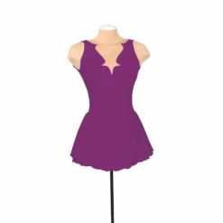 Solitaire Skatewear F22012P Fancy Cutwork Dress: NO Crystals