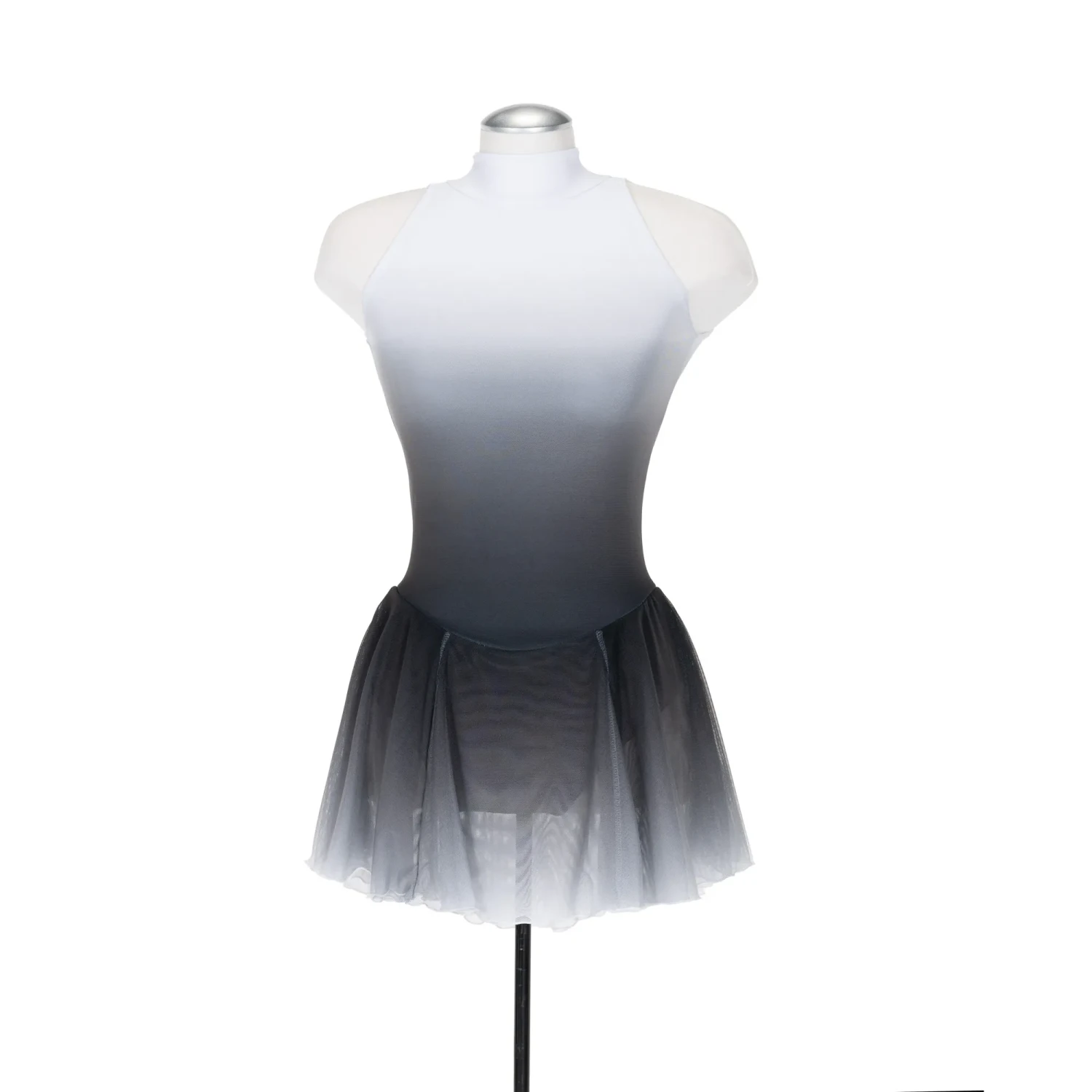 Solitaire Skatewear F25005P/R Solitaire Ombré Dress, Plain OR With Crystals 13 Solitaire Skatewear F25005P/R Solitaire Ombré Dress, Plain OR With Crystals - Image 11