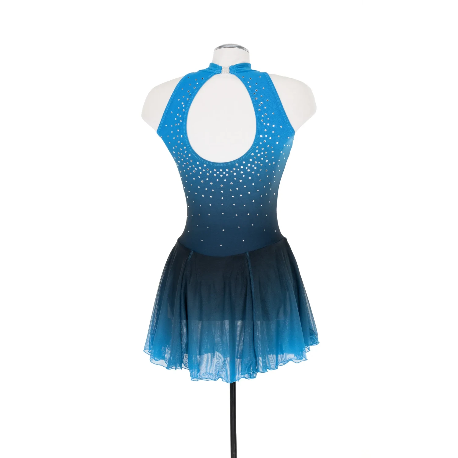 Solitaire Skatewear F25005P/R Solitaire Ombré Dress, Plain OR With Crystals 4 Solitaire Skatewear F25005P/R Solitaire Ombré Dress, Plain OR With Crystals - Image 2