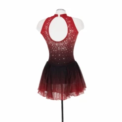 Solitaire Skatewear F25005P/R Solitaire Ombré Dress, Plain OR With Crystals 17 Solitaire Skatewear F25005P/R Solitaire Ombré Dress, Plain OR With Crystals -M & M Skatewear Shop F25005Rredback 2025 1