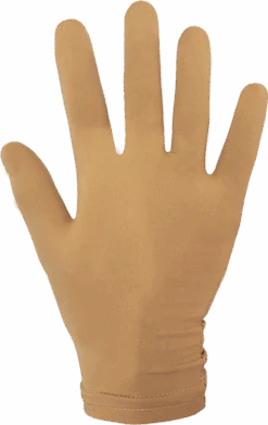 Skin-tone Fitted Gloves (no Crystals)
