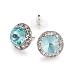 Crystal Earrings, 12mm Size 38 Crystal Earrings, 12mm Size -M & M Skatewear Shop JEAQU15P 1 63562.1663019687