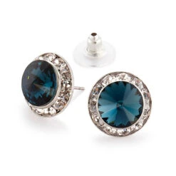 Crystal Earrings, 12mm Size 37 Crystal Earrings, 12mm Size -M & M Skatewear Shop JEMON15P 1 52333.1661978787