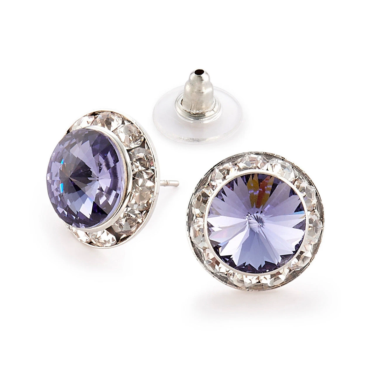 Crystal Earrings, 12mm Size 17 Crystal Earrings, 12mm Size - Image 15
