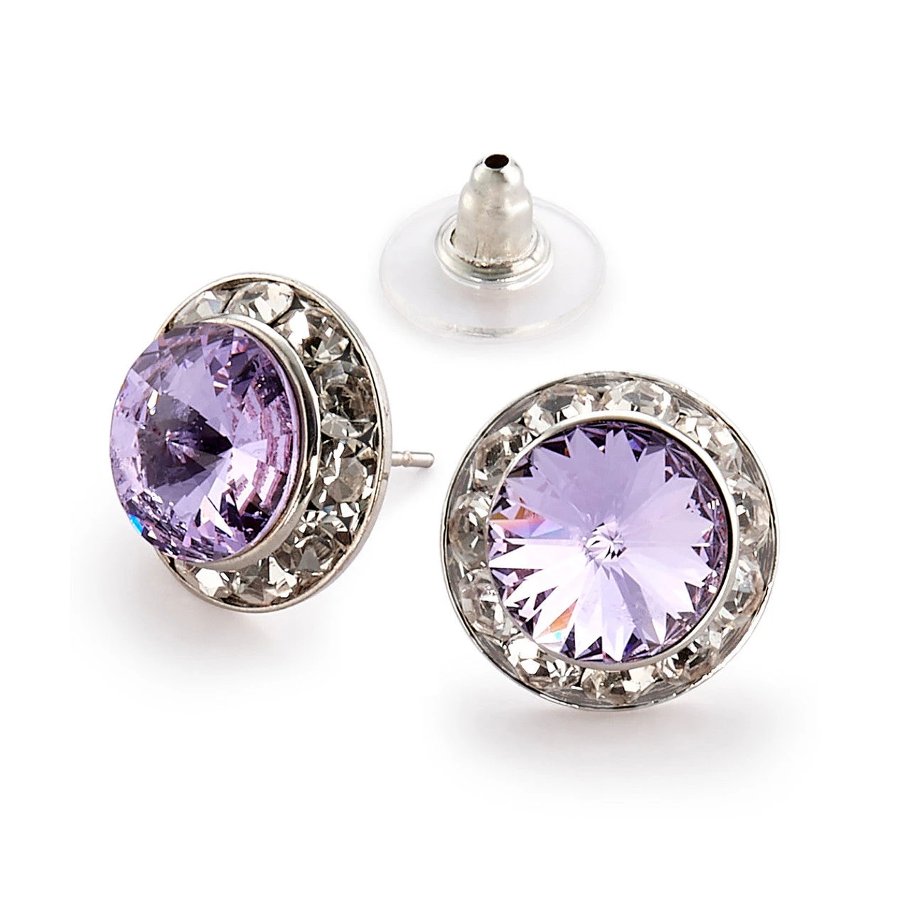 Crystal Earrings, 12mm Size 16 Crystal Earrings, 12mm Size - Image 14