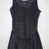 Motionwear Ready To Ship 8060 Sleeveless Sparkle Velvet Dress 1 Motionwear Ready To Ship 8060 Sleeveless Sparkle Velvet Dress -M & M Skatewear Shop MOT8060