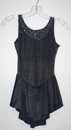 Motionwear Ready To Ship 8060 Sleeveless Sparkle Velvet Dress