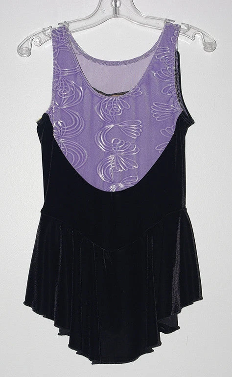 Motionwear 8060c Sleeveless Velour Dress 4 Motionwear 8060c Sleeveless Velour Dress - Image 2