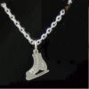 Silver Skate Necklace 1 Silver Skate Necklace -M & M Skatewear Shop MWnksil