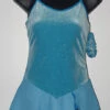 Six0 1050, Ready To Ship Turquoise Camisole Dress With Georgette Skirt