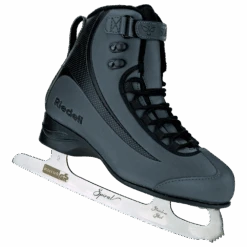 Riedell Soar Ice Skate Set -M & M Skatewear Shop Soar Onyx 2020 Angle REV XL