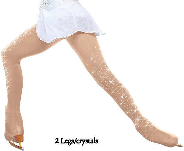 Chloe Noel 8832 Over-The-Boot Tights With Crystals 4 Chloe Noel 8832 Over-The-Boot Tights With Crystals - Image 2