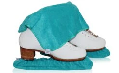 Blade Covers/Soakers & Towel Set, Terry Cloth -M & M Skatewear Shop TripleTeal1Image