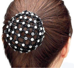 Rhinestone Bun Cover