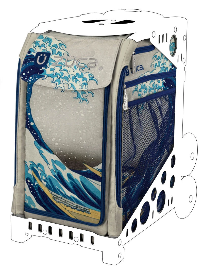 Züca Insert, Great Wave (with Name Tag) 3 Züca Insert, Great Wave (with Name Tag)