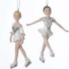 Silver And White Ice Skater Ornament -M & M Skatewear Shop image 83551611 1123 4da5 8487 34cf90aaee1d