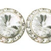 Crystal Earrings, 12mm Size 2 Crystal Earrings, 12mm Size -M & M Skatewear Shop jeCRY