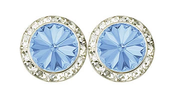 Crystal Earrings, 12mm Size 5 Crystal Earrings, 12mm Size - Image 3