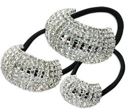 Flexi Rhinestone Ponytail Wrap-Around, Large 4 Flexi Rhinestone Ponytail Wrap-Around, Large - Image 2