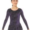 Mondor Ready To Ship 2767 Born To Skate Glitter Dress -M & M Skatewear Shop mondor 2767 mondor dress youth sizes