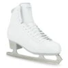 Riedell Crystal Ice Skate Set, Gem Series -M & M Skatewear Shop riedell crystal skate white angle shadow