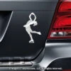 Figure Skater Car Magnet, Layback