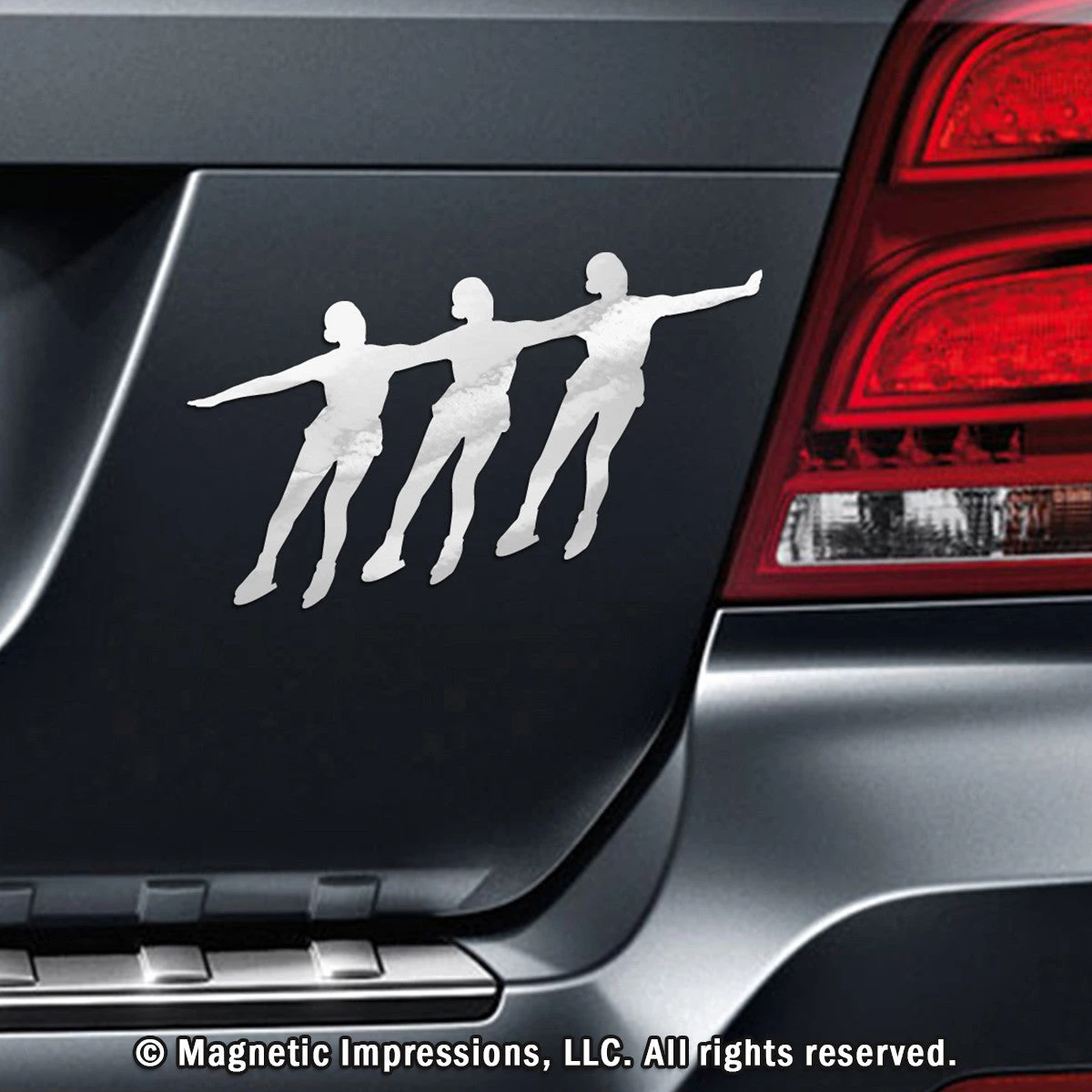 Synchronized Skaters Magnet 3 Synchronized Skaters Magnet